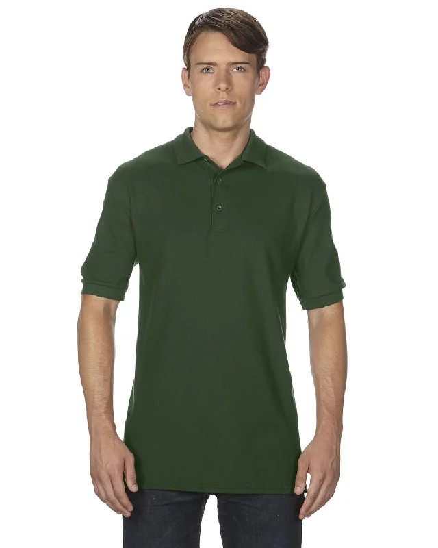 Gildan Premium Cotton Double Pique Sport Shirt | Forest Green