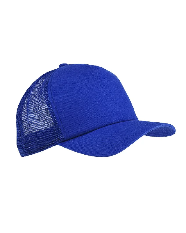 Big Accessories Twill Trucker Cap | Royal