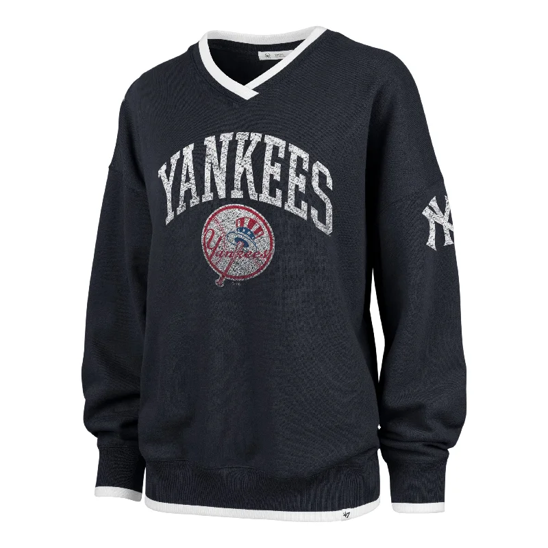 NEW YORK YANKEES COOPERSTOWN WAX PACK DAZE EIGHTIES '47 PULLOVER WOMENS