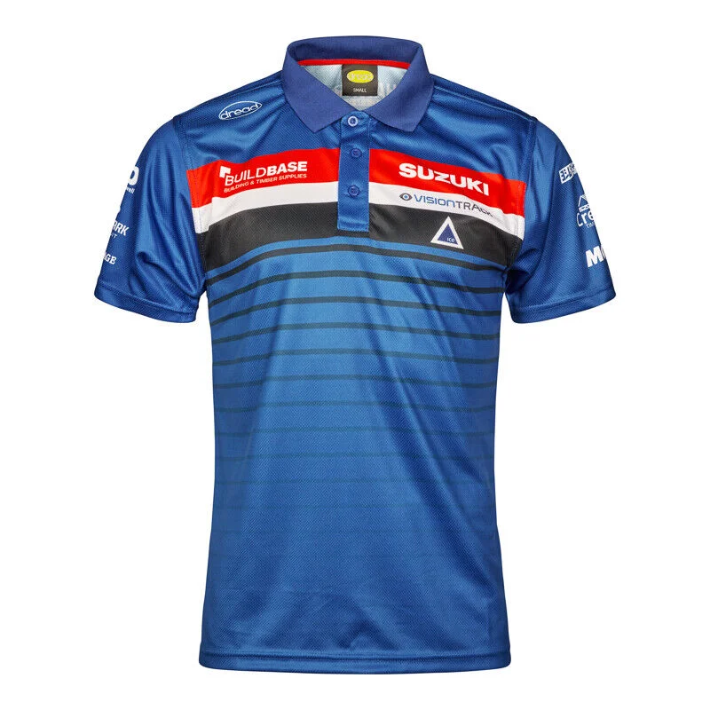 Official Buildbase Suzuki Team Polo Shirt - Z22Bsbbstps2M