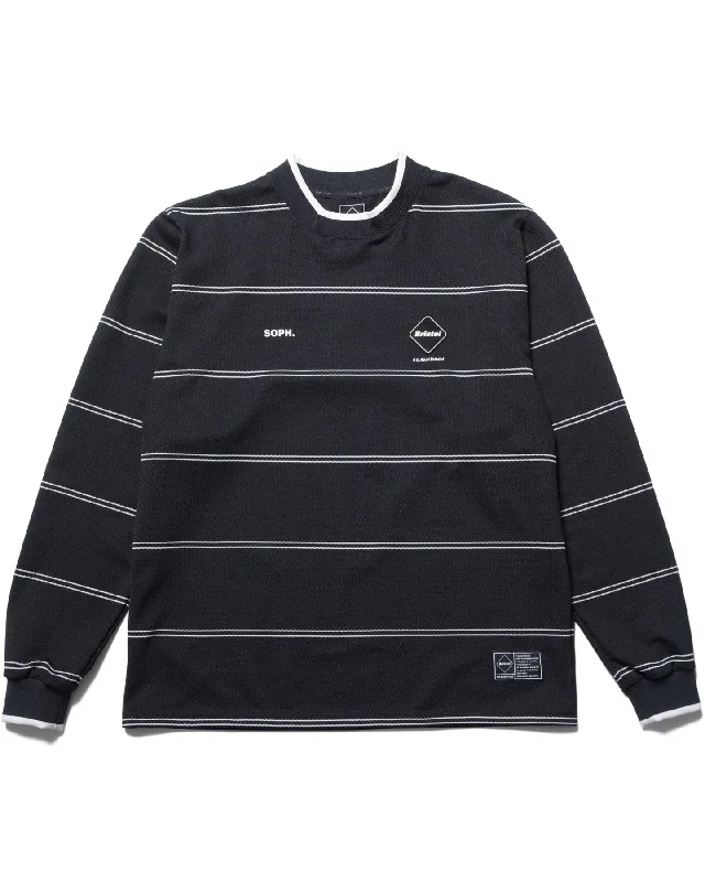 BORDER L/S BAGGY TOP