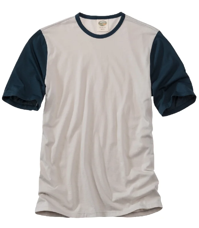 Cotton Crew Neck Tee - Short Sleeve