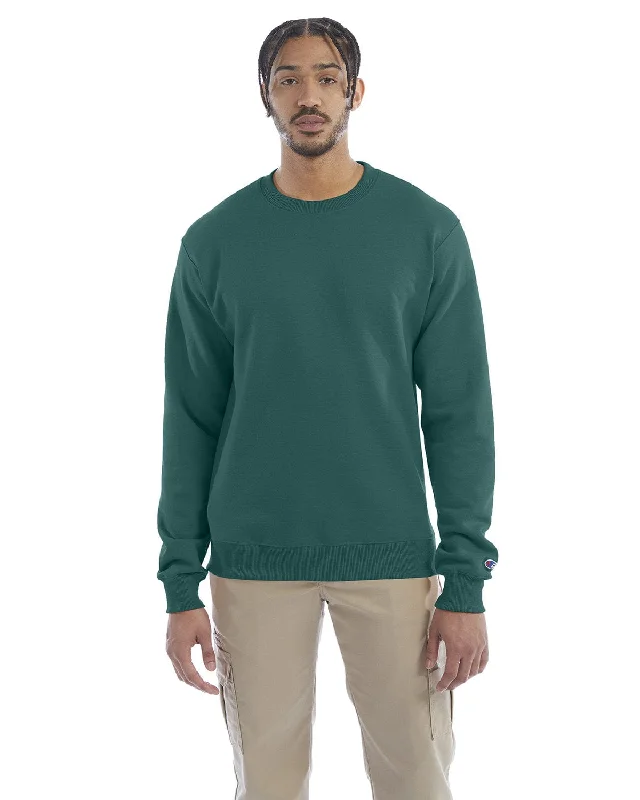 Champion EcoSmart Crewneck Sweatshirt | Emerald Green