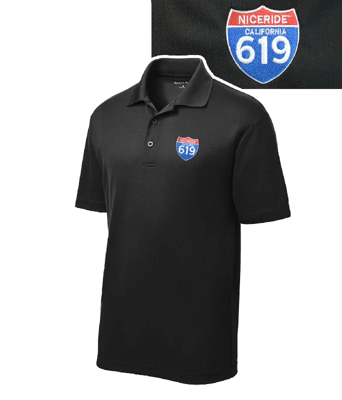 Interstate 619 - Men's Golf Shirt, Men's Polo Shirt