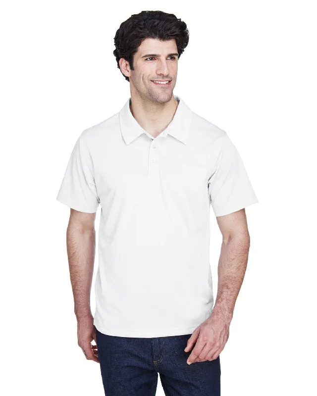 Team 365 Mens Command Snag Protection Polo | White