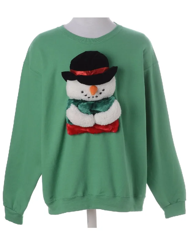 Label Novelty Christmas Sweatshirt