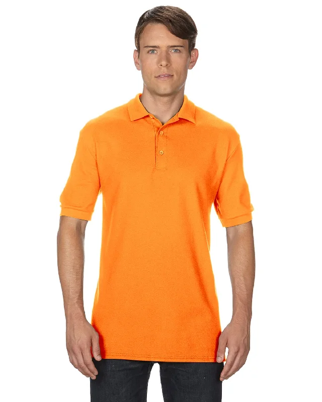 Gildan Premium Cotton Double Pique Sport Shirt | Tangerine