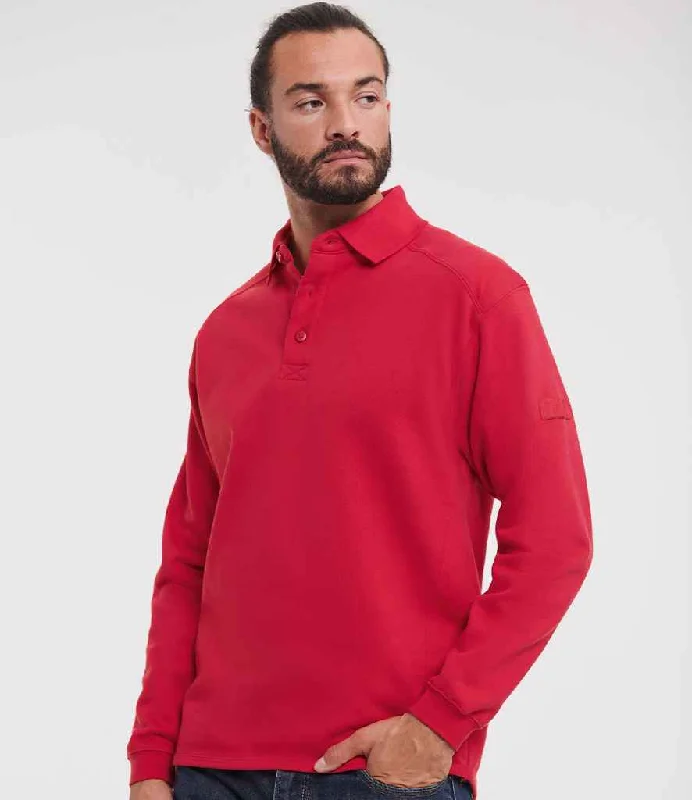 Russell Heavy Duty Collar Sweatshirt | Classic Red