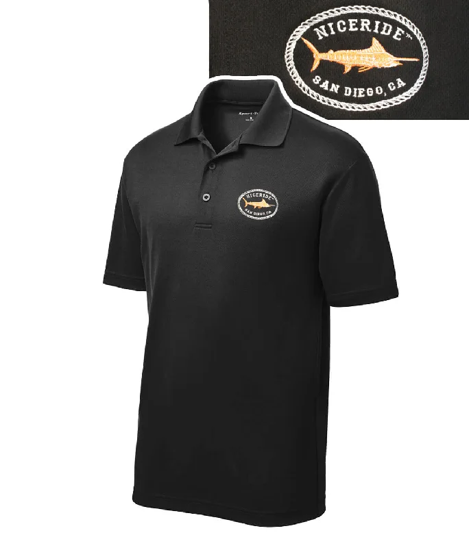 Reeling It in - Men's Golf Shirt, Men's Polo Shirt