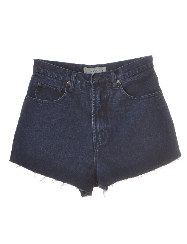 Label Molly Frayed denim shorts