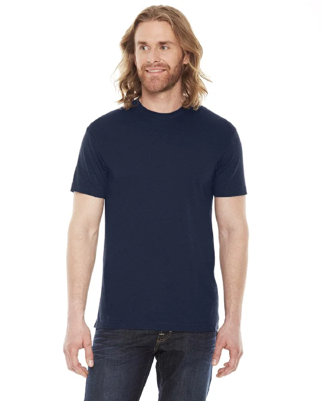 American Apparel Unisex Poly-Cotton Short Sleeve Crewneck | Navy