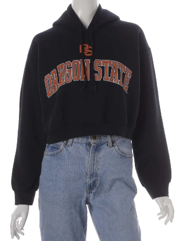 Label Louise Cropped Sports Sweatshirt