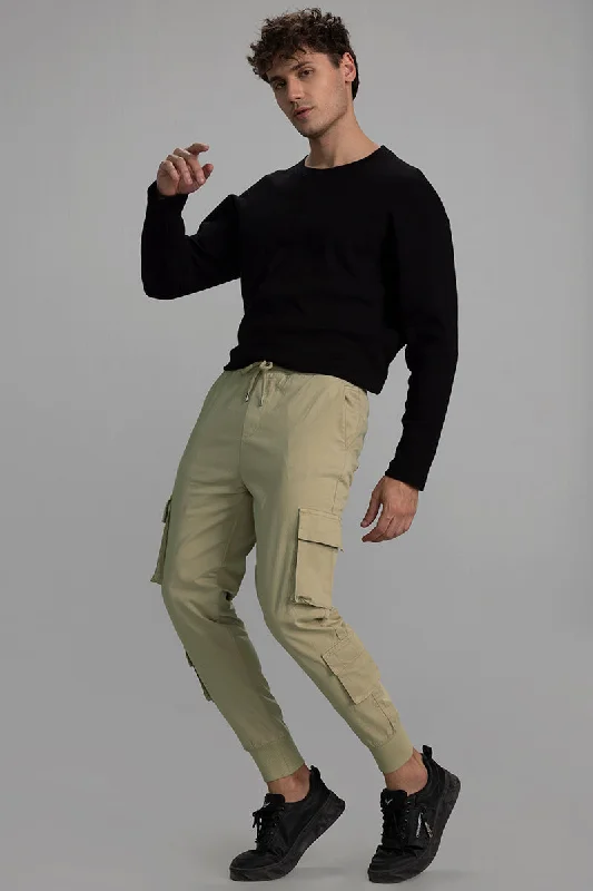 Streetstyle Beige Cargo Pant