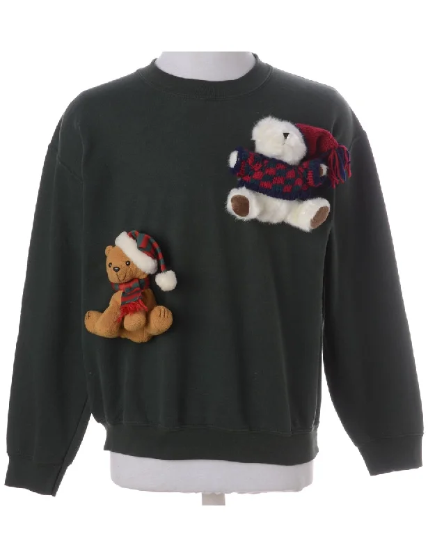 Label Novelty Christmas Sweatshirt