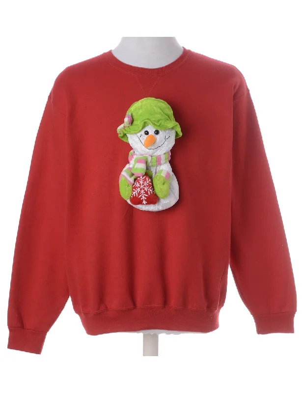 Label Novelty Christmas Sweatshirt