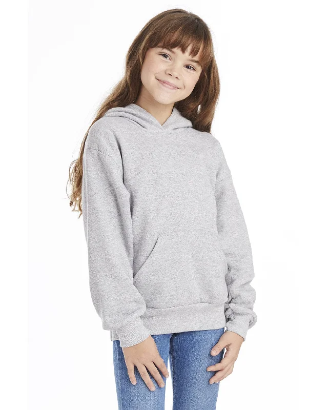 Hanes Youth Hooded Sweatshirt | Light Steel