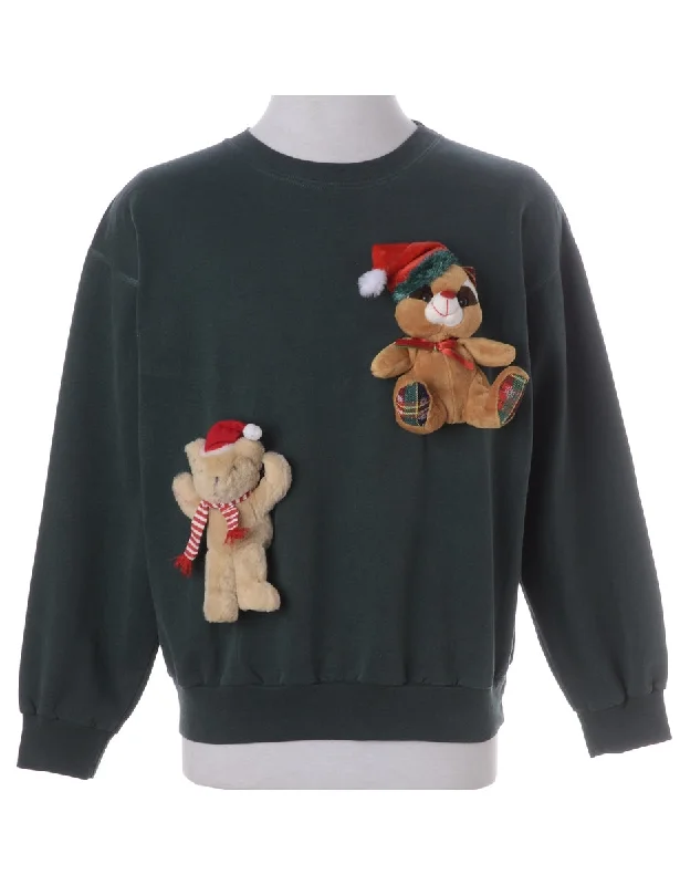 Label Novelty Christmas Sweatshirt