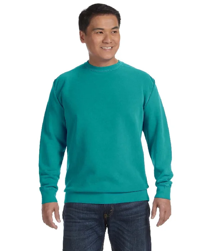 Comfort Colors Garment-Dyed Crewneck Sweatshirt | Seafoam