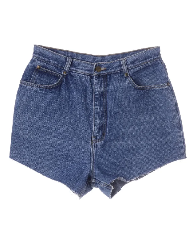 Label Molly Frayed denim shorts