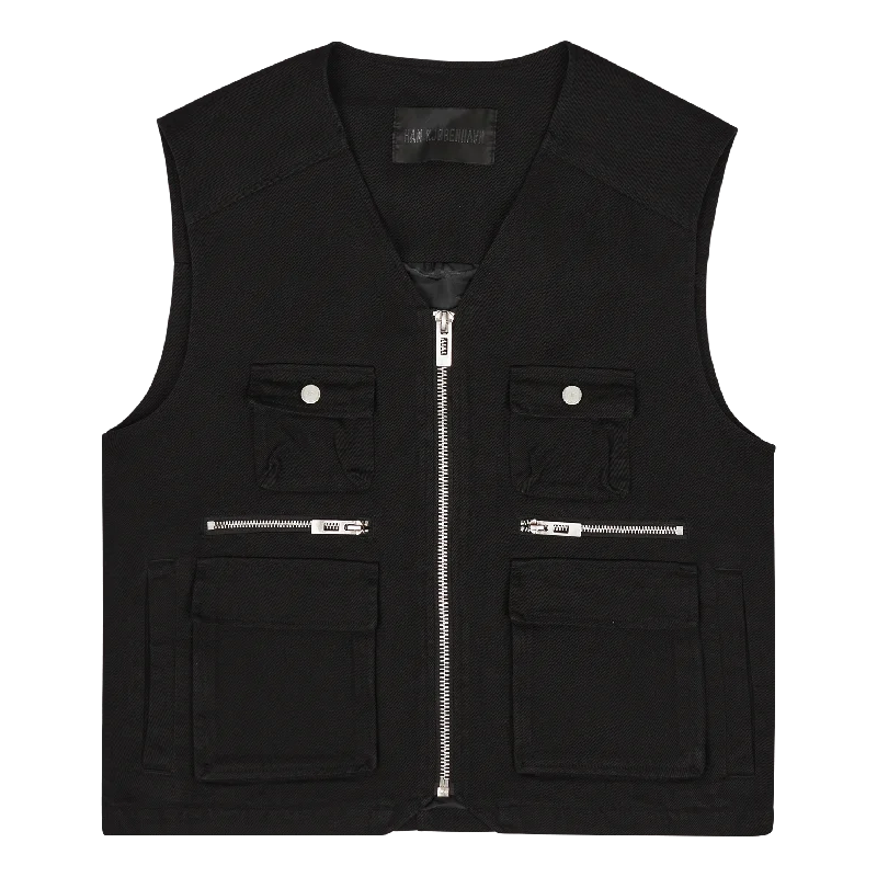 Cargo Vest Black