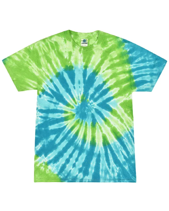 Tie-Dye 100% Cotton Tie-Dyed T-Shirt | St. Lucia