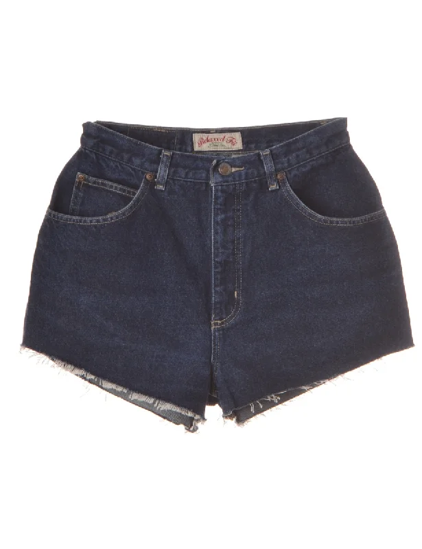 Label Molly Frayed denim shorts