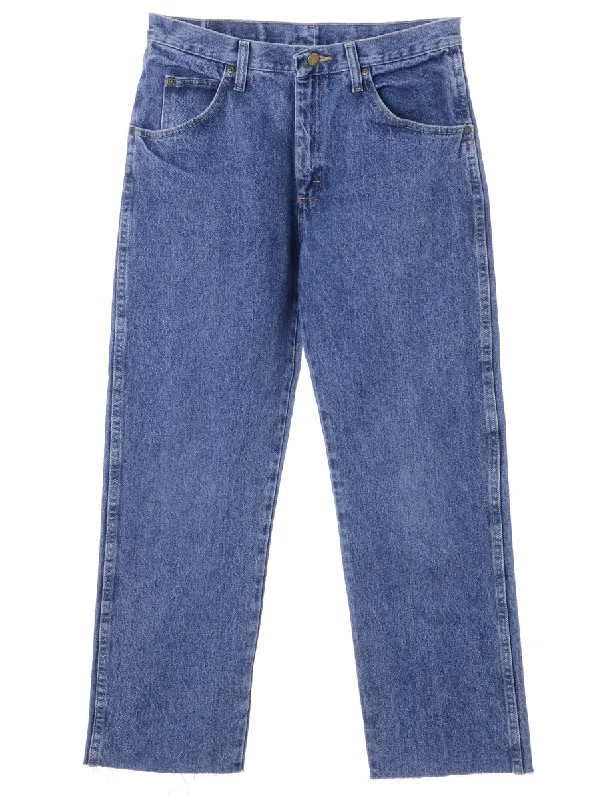 Label Medium Wash Cropped Jeans