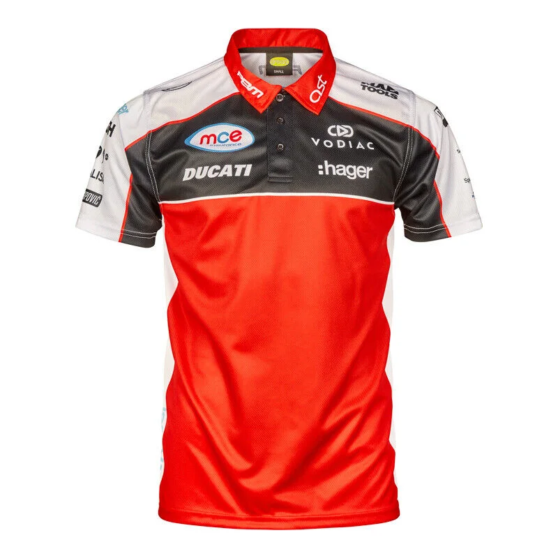 Official PBM MCE Ducati Team Polo Shirt .- Z22BsMCEtps