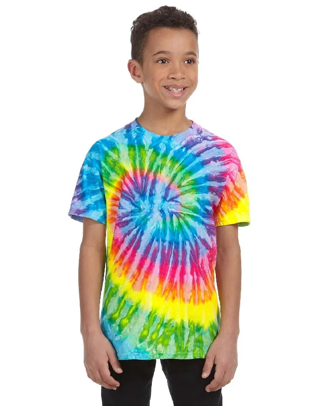 Tie-Dye Youth 100% Cotton Tie-Dyed T-Shirt | Saturn