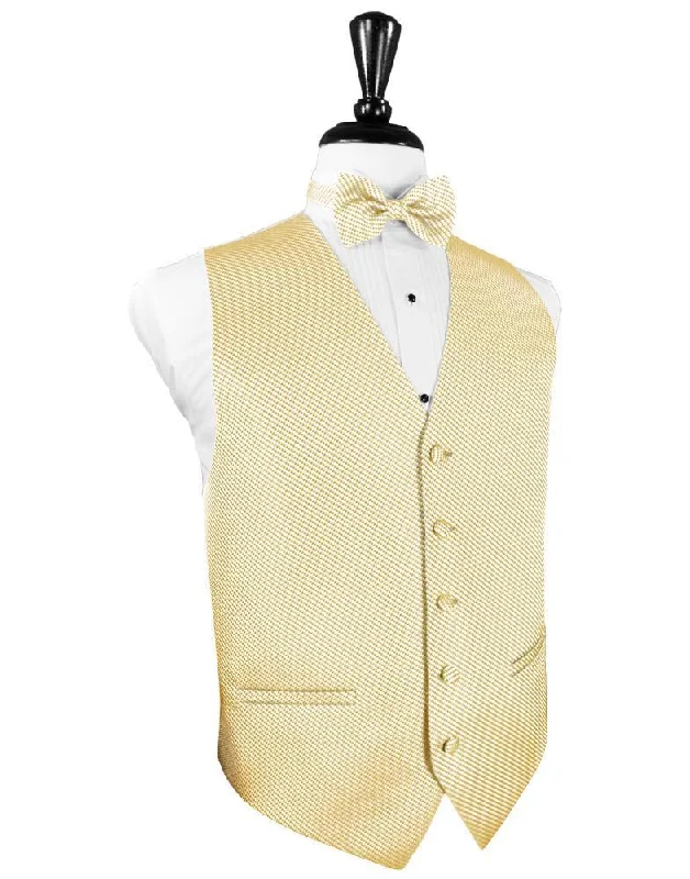 Harvest Maize Venetian Tuxedo Vest