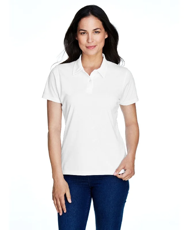 Team 365 Ladies Command Snag Protection Polo | White