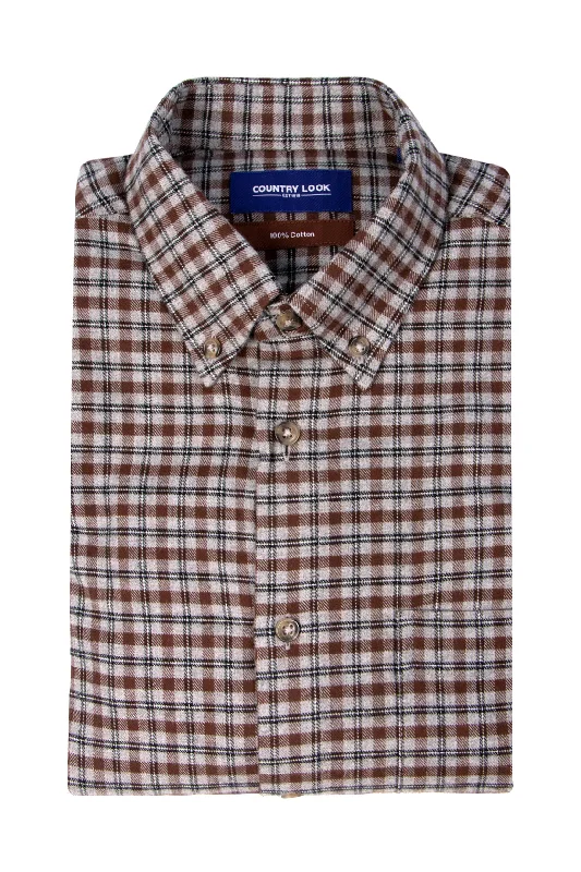 Country Look Galway Shirt Brown