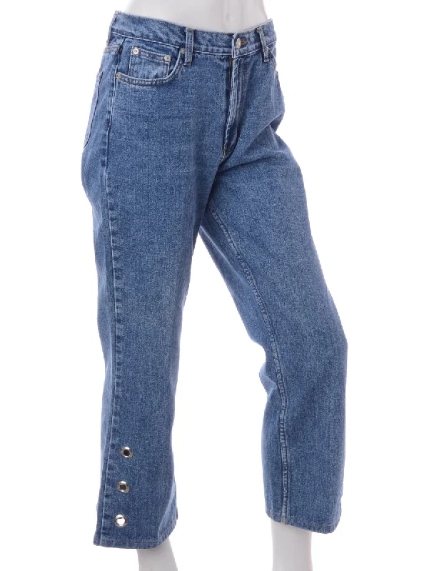 Label Lou Bottom Eyelet Jeans