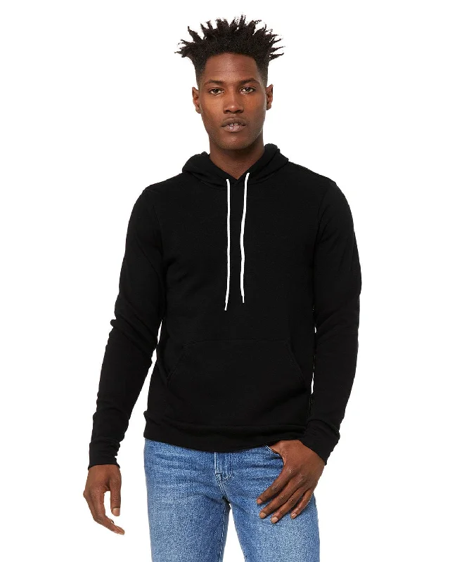 Bella+Canvas Unisex Sponge Fleece Pullover Hoodie | Dtg Black