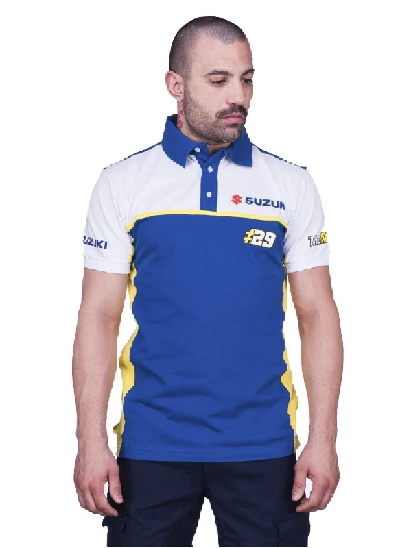 New Official Andrea Ianonne 29 Dual Suzuki Polo Shirt - 17 39008