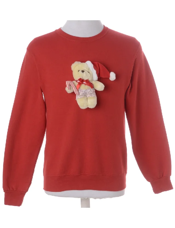 Label Novelty Christmas Sweatshirt