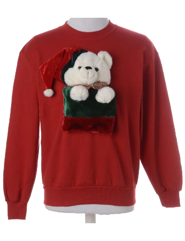 Label Novelty Christmas Sweatshirt