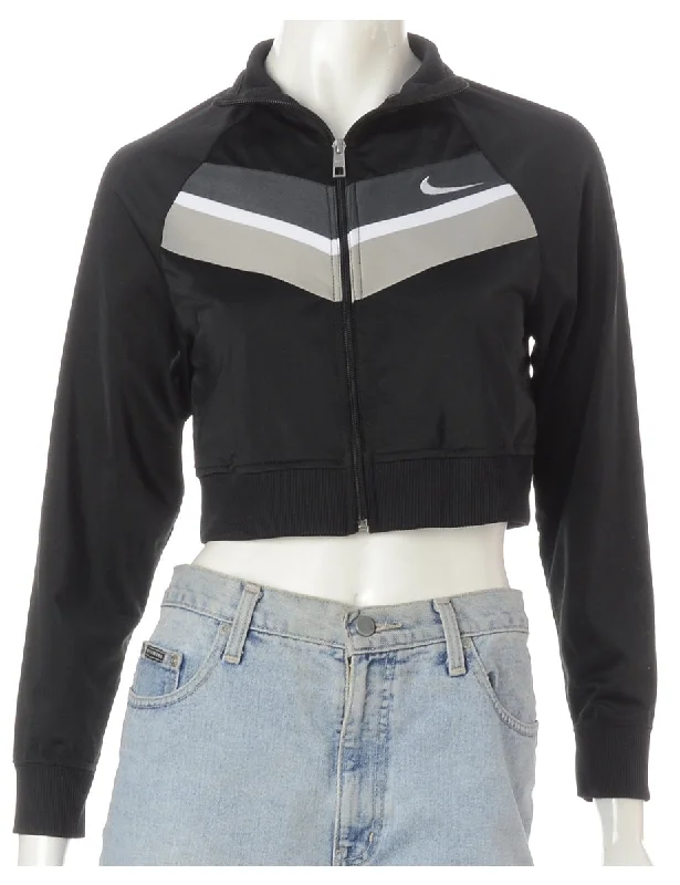 Label Mel Cropped Track Jacket