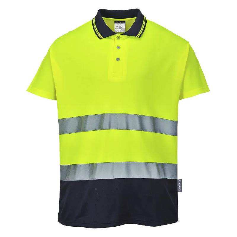 Portwest Two Tone Cotton Comfort Polo