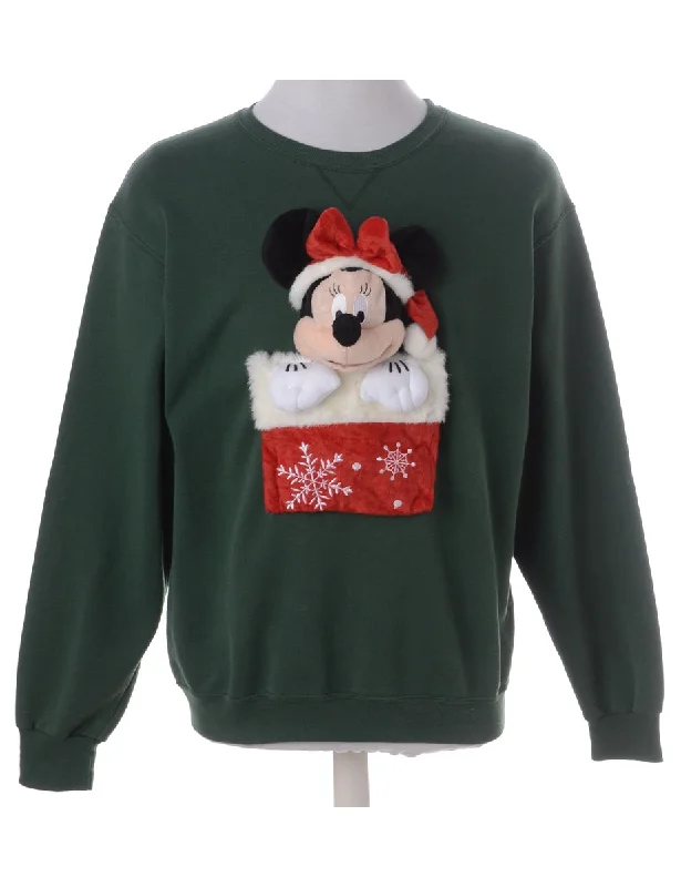 Label Novelty Christmas Sweatshirt