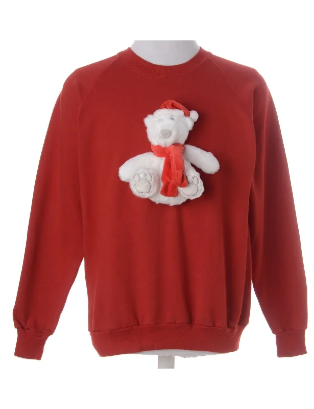 Label Novelty Christmas Sweatshirt