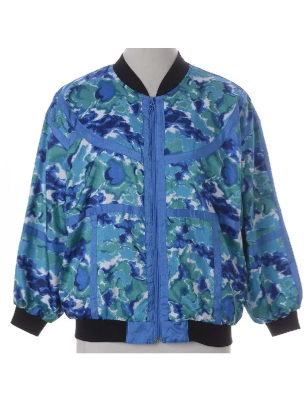 Label Kay Bomber Patterned Jacket