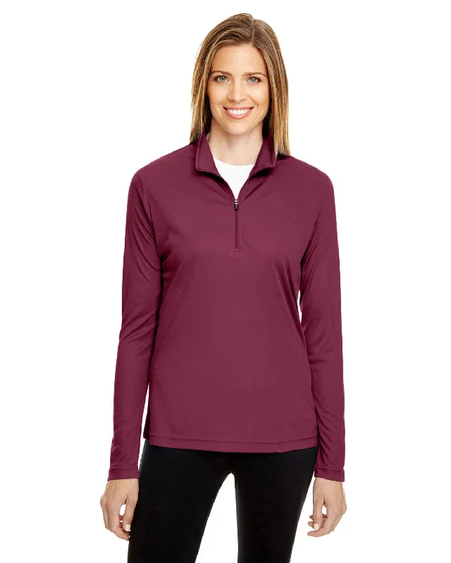 Team 365 Ladies Zone Performance Quarter-Zip | Sport Maroon