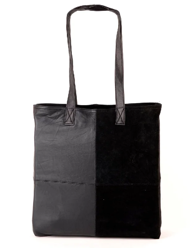 Label Liv Suede And Leather Tote