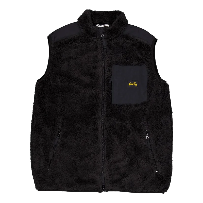 Fleece Vest Black