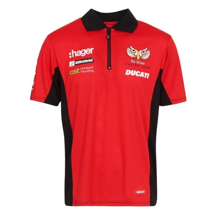 Official PBM Be Wiser Ducati Team Polo Shirt . 18PBM-Ap1