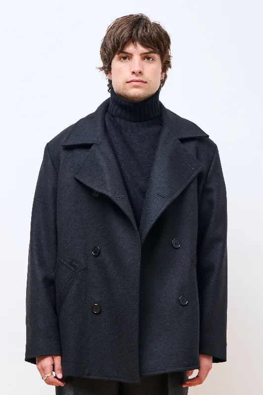 MHL Pea Coat Black