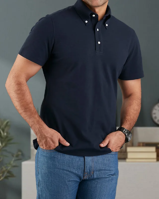 Navy Polo T-Shirt