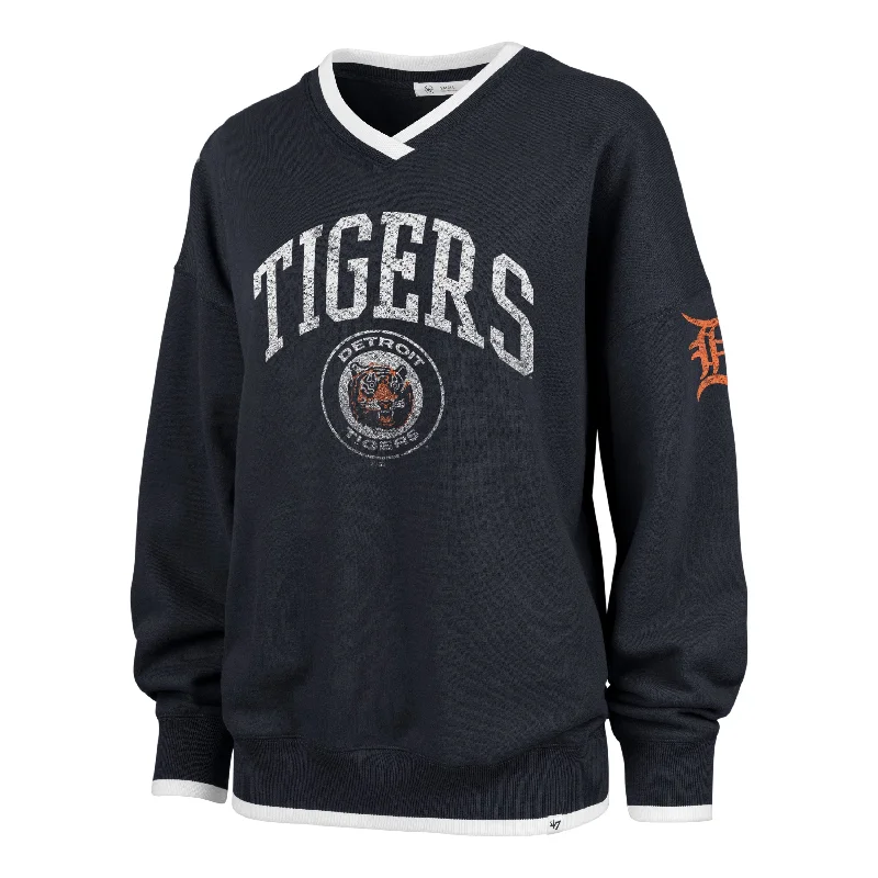 DETROIT TIGERS COOPERSTOWN WAX PACK DAZE EIGHTIES '47 PULLOVER WOMENS