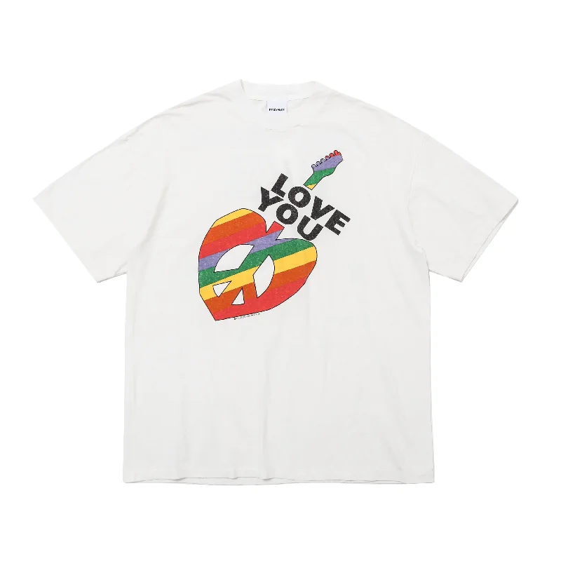 SS T-SHIRT PEACE WHITE